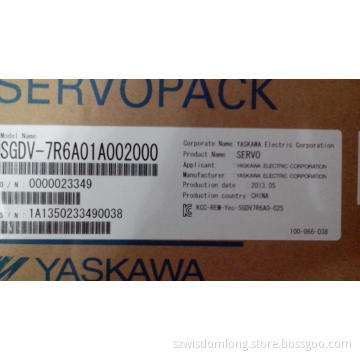 Yaskawa SGDV-7R6A01A SGDV-7R6A01A002000 NEW